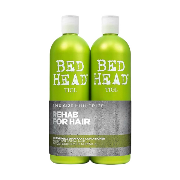 Tigi Bed Head Urban Antidotes Re-Energise Daily Shampoo and Conditioner 2x750ml