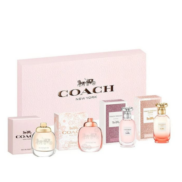 Coach 4pc Miniature Gift Set Eau De Parfum 4.5ml