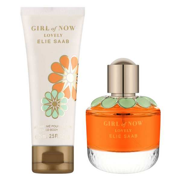 Elie Saab Girl Of Now Lovely Gift Set 50ml EDP + 75ml Body Lotion