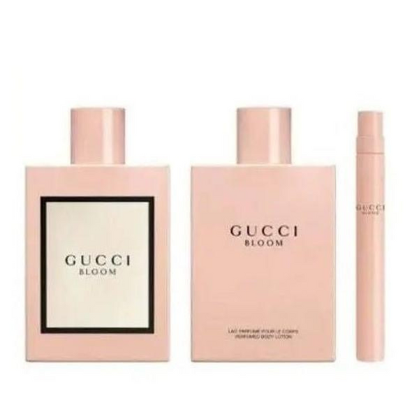 Gucci Bloom Gift Set 100ml EDP-S + 10ml EDP-S + 100ml Body Lotion