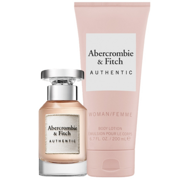 Abercrombie Fitch Authentic Woman Gift Set 50ml EDP + 200ml Body Lotion
