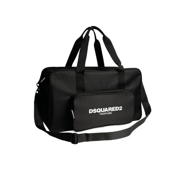 DSQUARED2 Men's Black Duffle/ Overnight/ Travel/ Weekender Bag