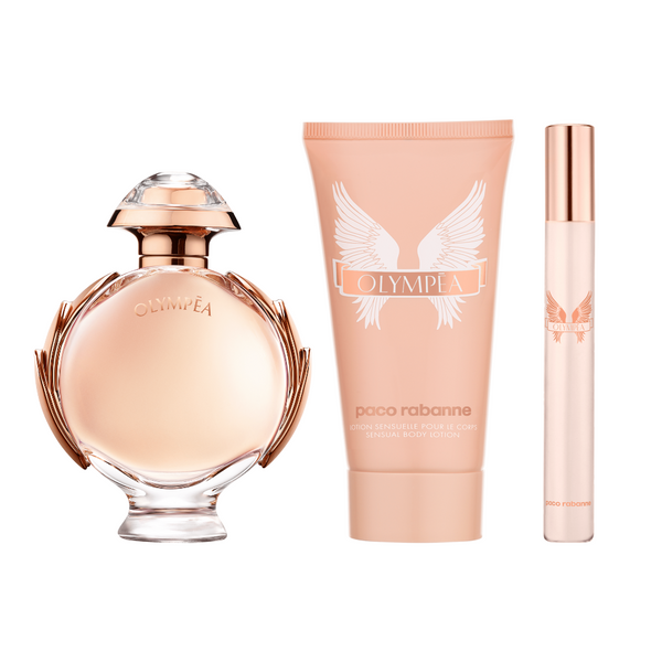 Paco Rabanne Olympea Gift Set 50ml EDP + 75ml Body Lotion + 10ml EDP