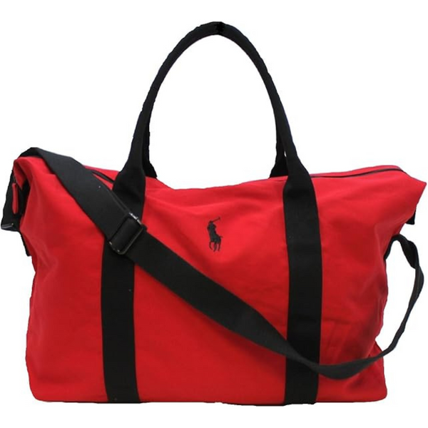 Ralph Lauren Large Red/Holdall/Gym/Travel/Weekend/Duffle Le Sac Bag
