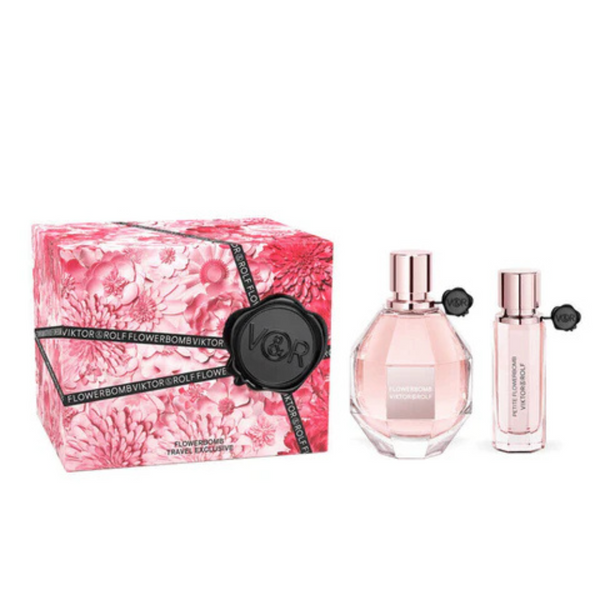Viktor & Rolf Flower bomb Gift Set 100ml EDP + 20ml EDP + 50ml Body Lotion + 40ml Body Cream